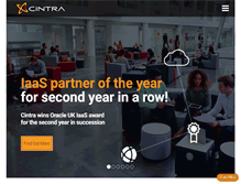 Tablet Screenshot of cintra.com
